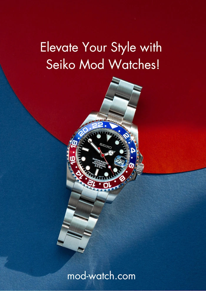 Elevate Your Style with Seiko Mod Watches Mobile Banner