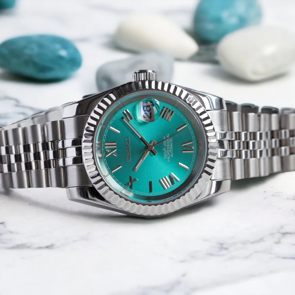 Tiffany Watch Women Blue | Mechanical Watches Women | Elegant Watch Jewelry  - Blue Women - Aliexpress